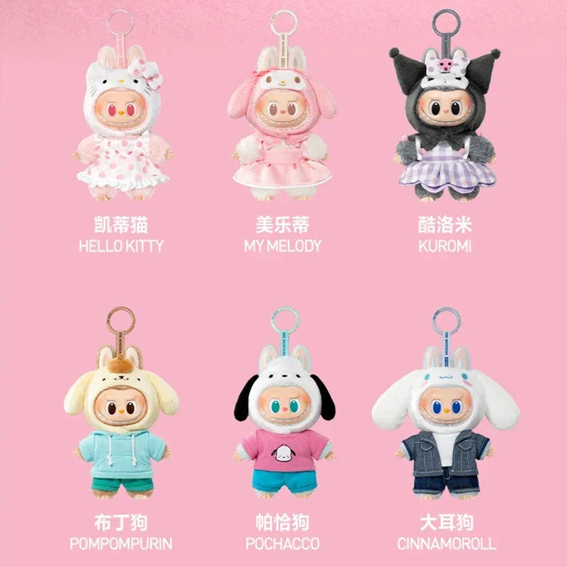 Pop Mart The Monsters x Hello Kitty and Friends Series - Vinyl Plush Pendants