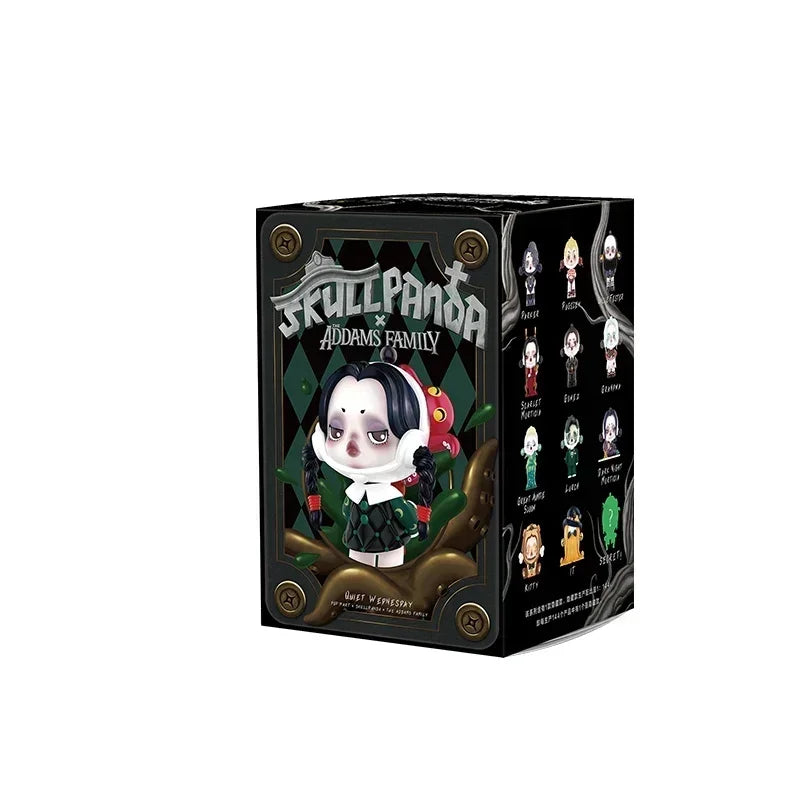 Pop Mart Skull Panda x Addams Family Series Figures