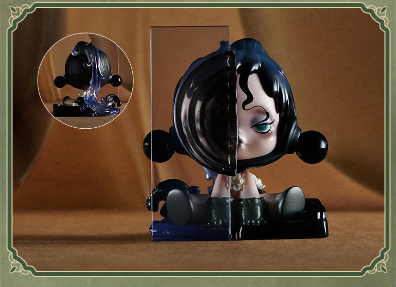 Pop Mart Skull Panda The Ink Plum Blossom Series Figures