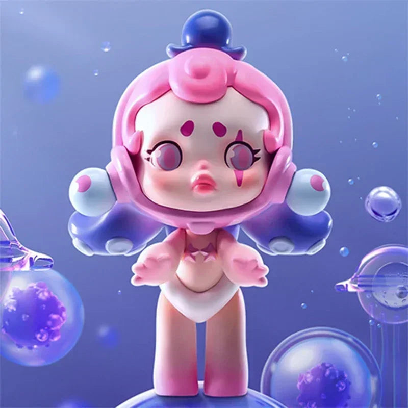 Pop Mart Skull Panda Candy Monster Town Series Figures