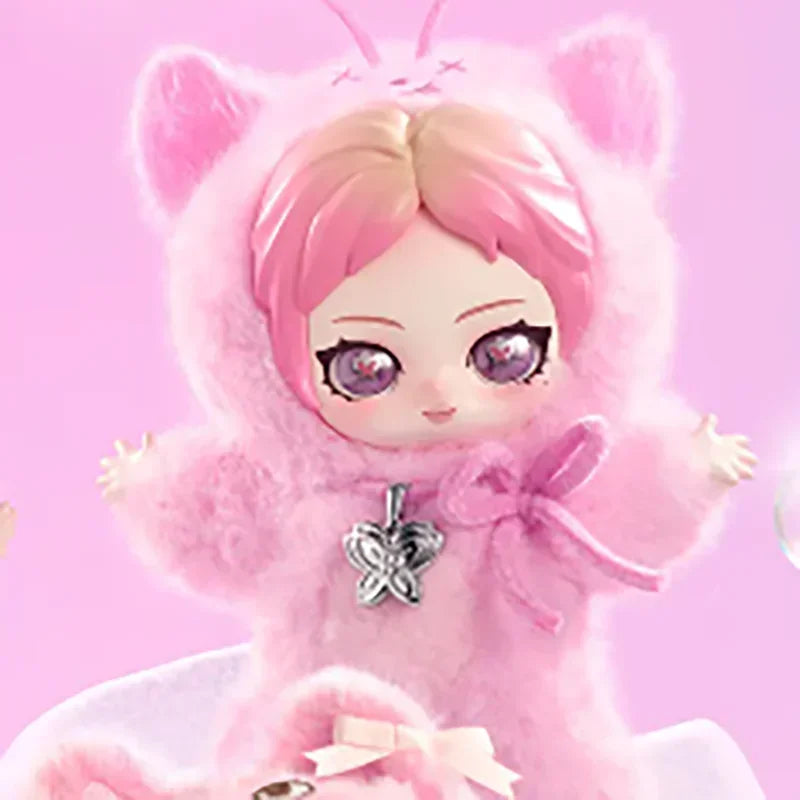 Pop Mart aespa Fluffy Club Series Vinyl Plush Doll Pendants
