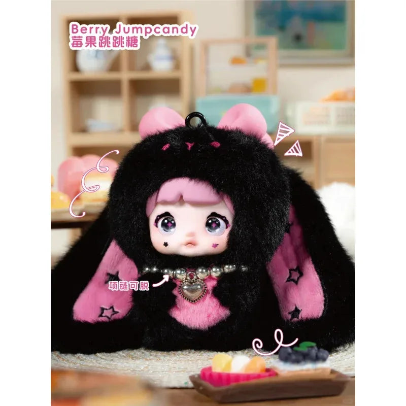 Nommi Baby Sweetheart Bunny Plush Pendants