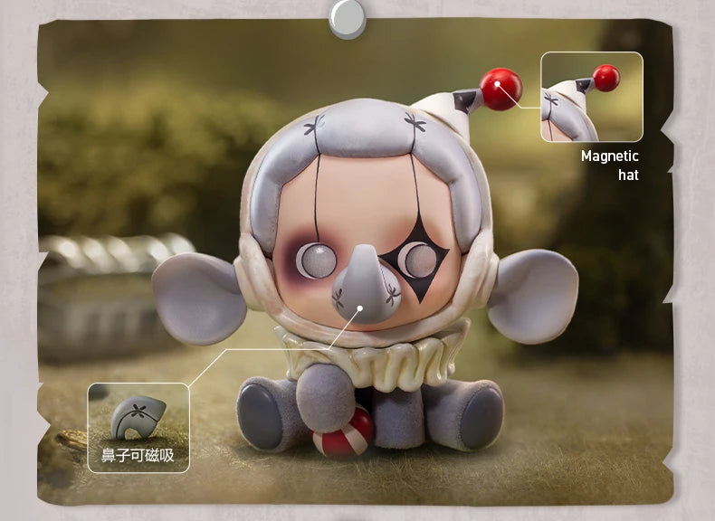 Pop Mart Skull Panda The Mare Of Animals Series Figures
