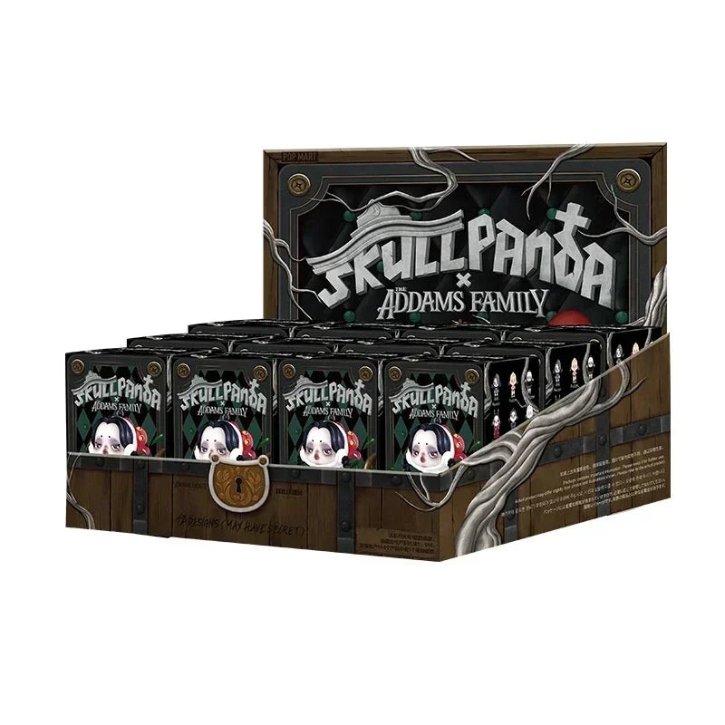Pop Mart Skull Panda x Addams Family Series Figures