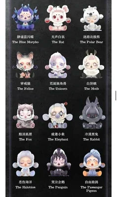 Pop Mart Skull Panda The Mare Of Animals Series Figures