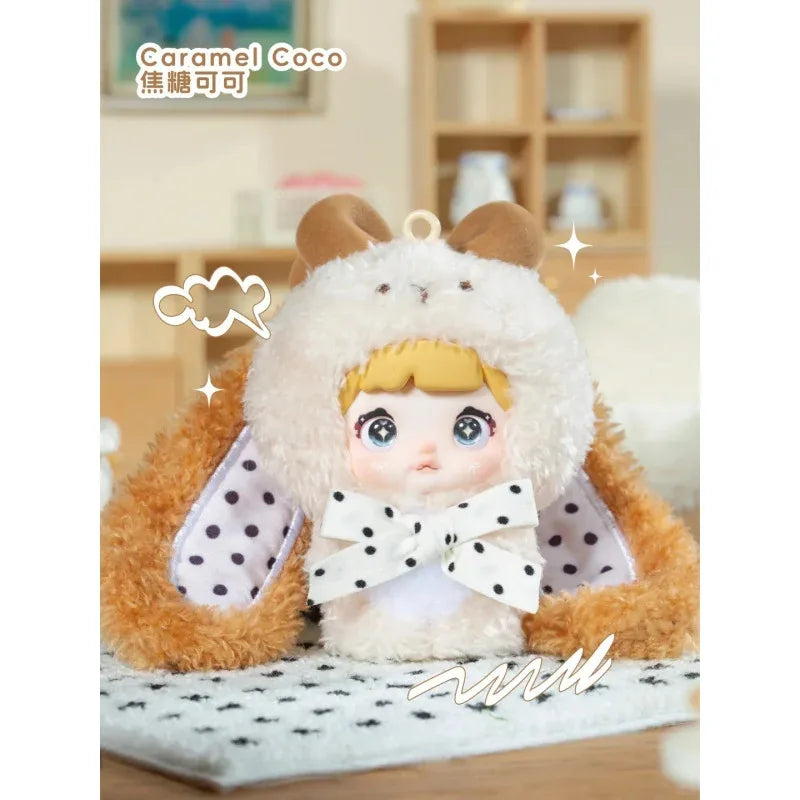 Nommi Baby Sweetheart Bunny Plush Pendants