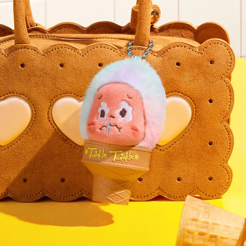 Pop Mart Twinkle Twinkle MOON GELATO Series – Ice Cream Plush Pendants