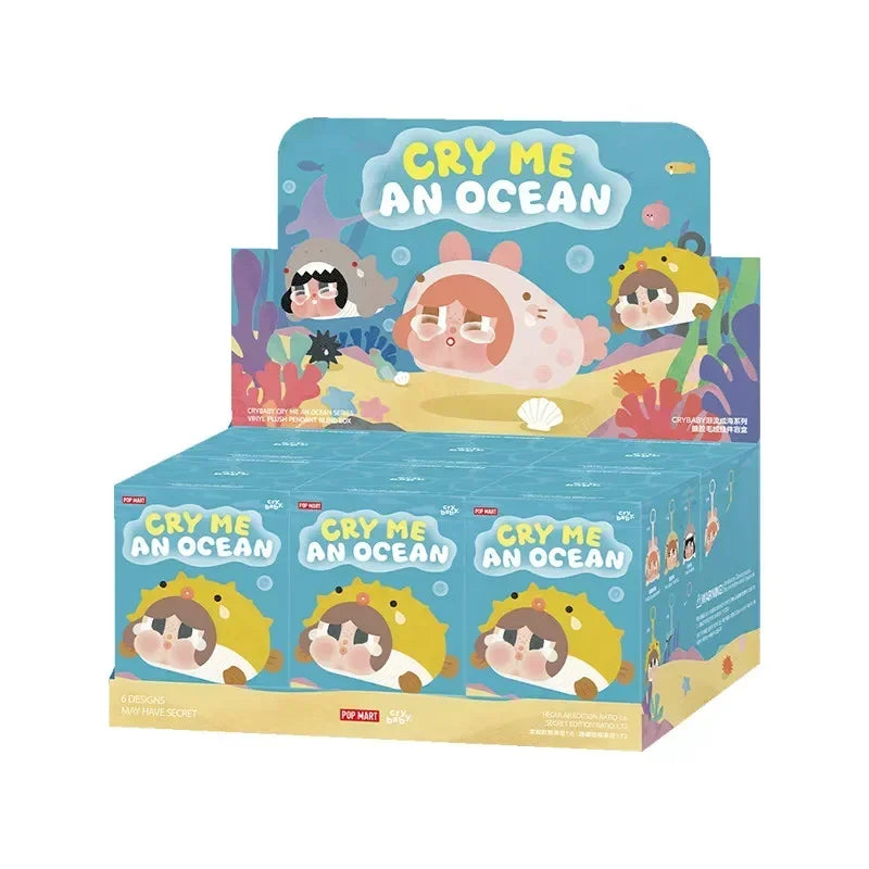 Popmart Crybaby Cry Me an Ocean Series Vinyl Plush Pendants