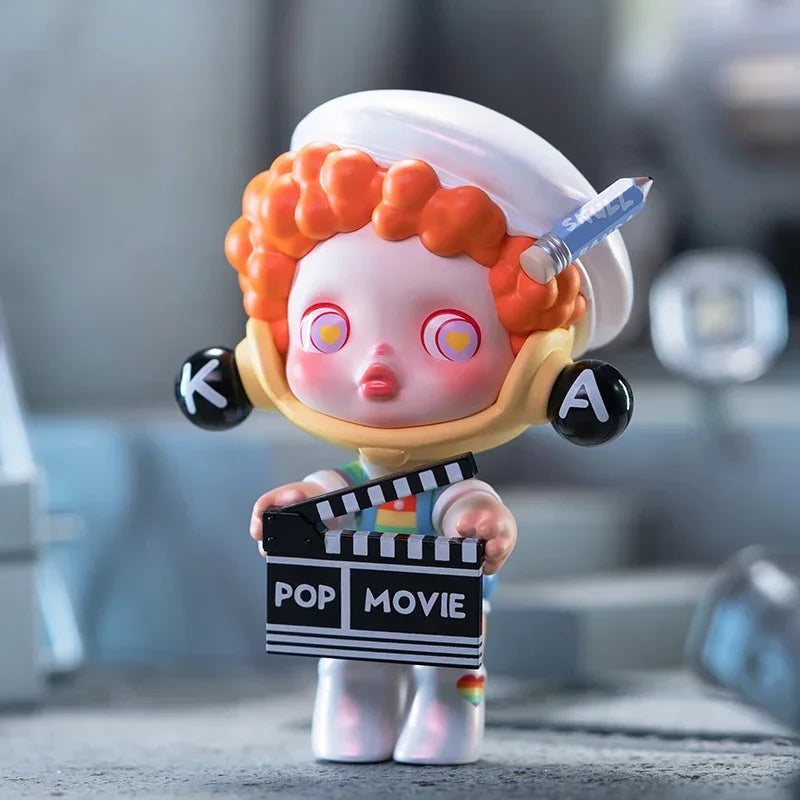 Pop Mart Skull Panda Action Cut Series Figures