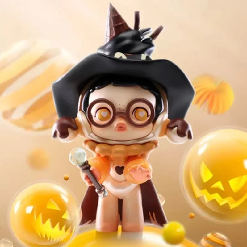 Pop Mart Skull Panda Candy Monster Town Series Figures