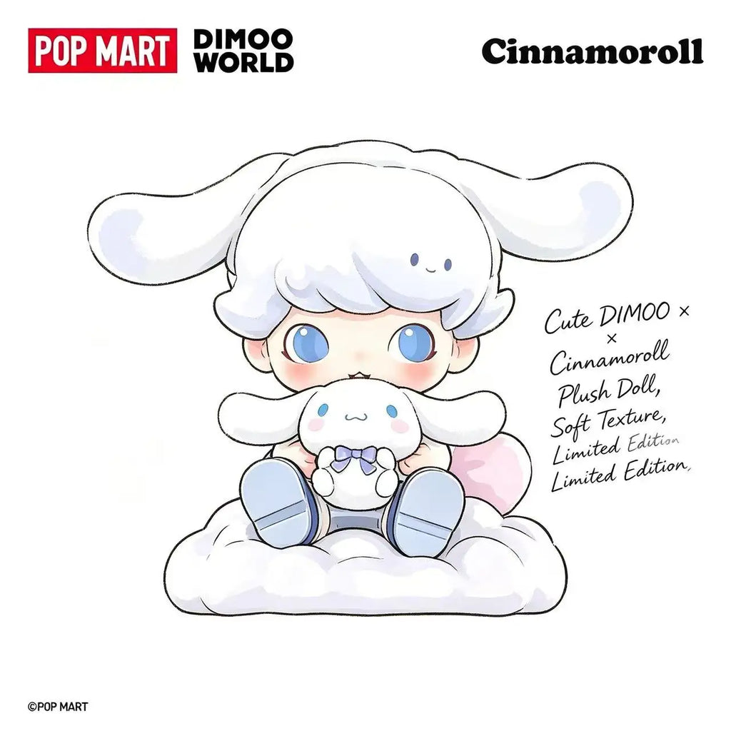 Popmart DIMOO x Cinnamoroll Figurine