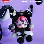Pop Mart Skull Panda x My Melody x Kuromi Plush Pendants