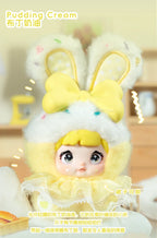 Nommi Baby Sweetheart Bunny Plush Pendants