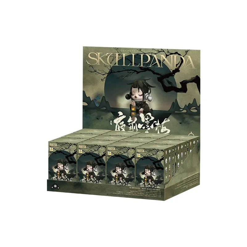 Pop Mart Skull Panda The Ink Plum Blossom Series Figures