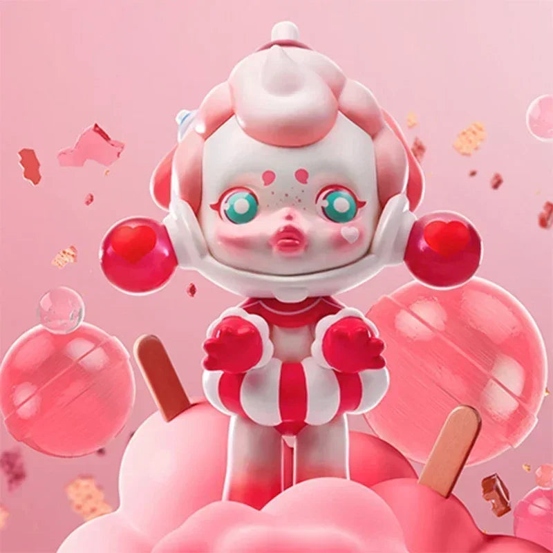 Pop Mart Skull Panda Candy Monster Town Series Figures