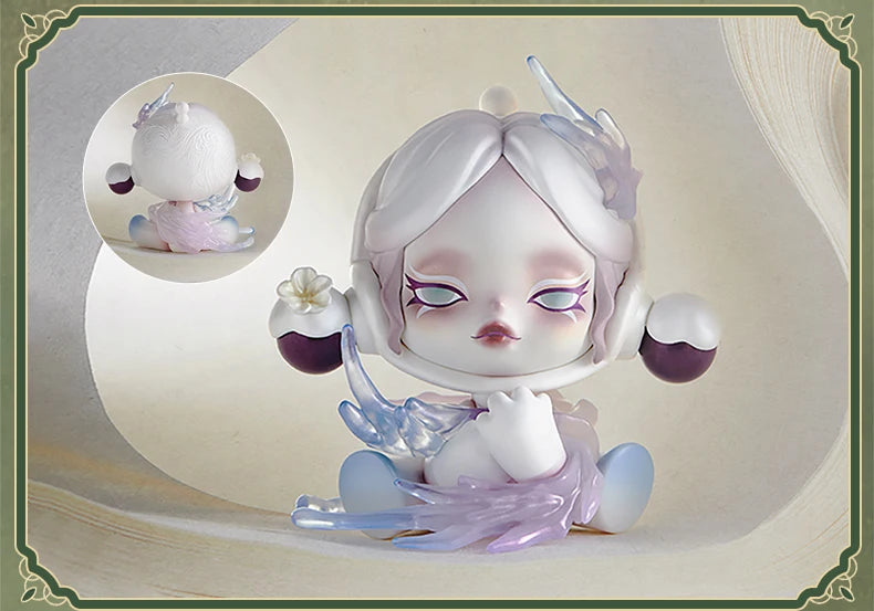 Pop Mart Skull Panda The Ink Plum Blossom Series Figures