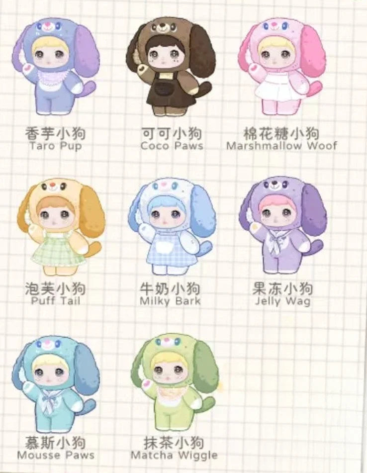 Nommi Puppy Diary Series Plush Pendants