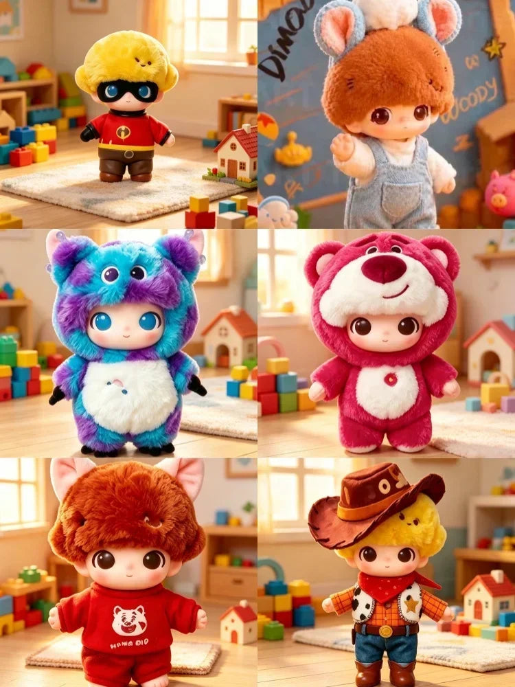 Popmart DIMOO x PIXAR Series Vinyl Plush Pendants