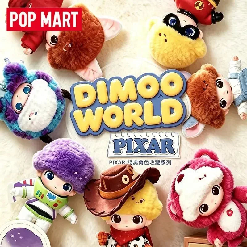 Popmart DIMOO x PIXAR Series Vinyl Plush Pendants