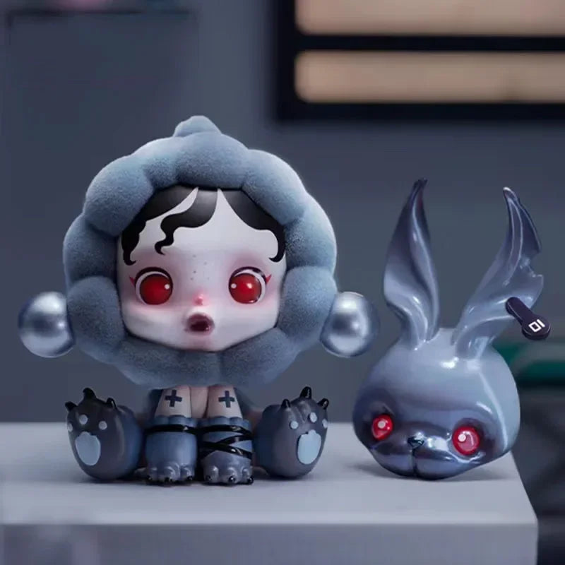 Pop Mart Skull Panda The Mare Of Animals Series Figures